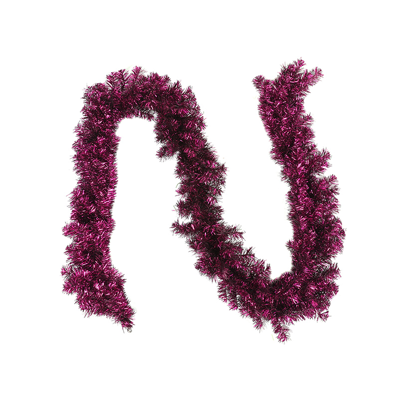 Purple Christmas Garland